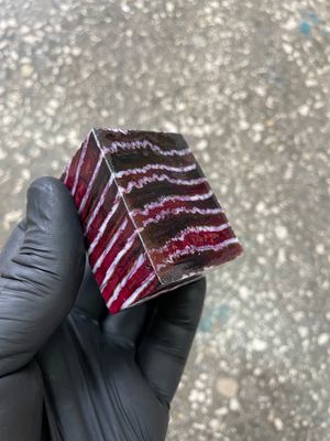 woolly mammoth tooth spacer block stabilized knifemaking material