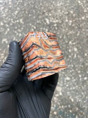 Mammoth Tooth Spacer Block Stabilized for Knife Handle 2.87-1.96-1.06 inch T743