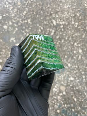 Mammoth Tooth Spacer Block Stabilized for Knife Handle 2-1.65-1.22 inch T748