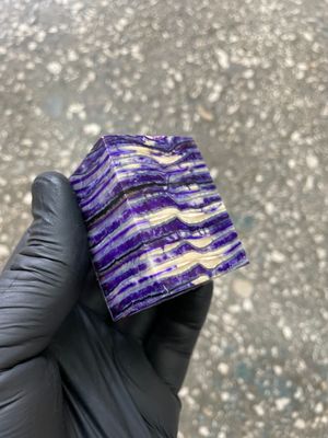 woolly mammoth tooth spacer block stabilized knifemaking material