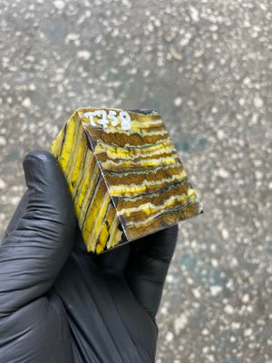 mammoth tooth stabilized spacer block for knife handle T758