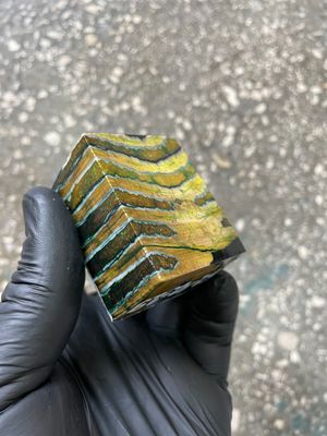 woolly mammoth tooth spacer block stabilized knifemaking material
