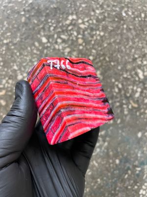 mammoth tooth stabilized spacer block for knife handle T766