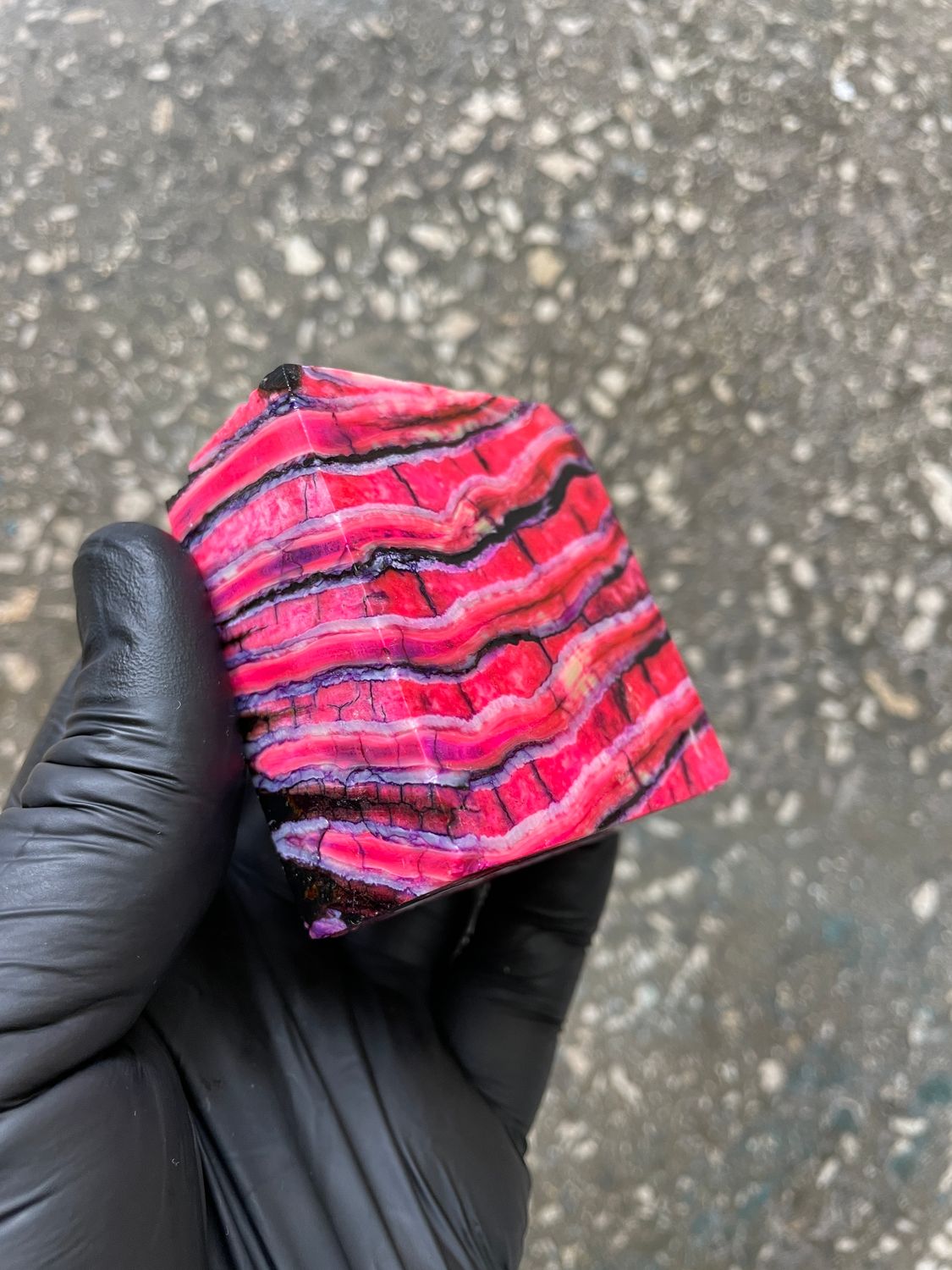 woolly mammoth tooth spacer block stabilized knifemaking material