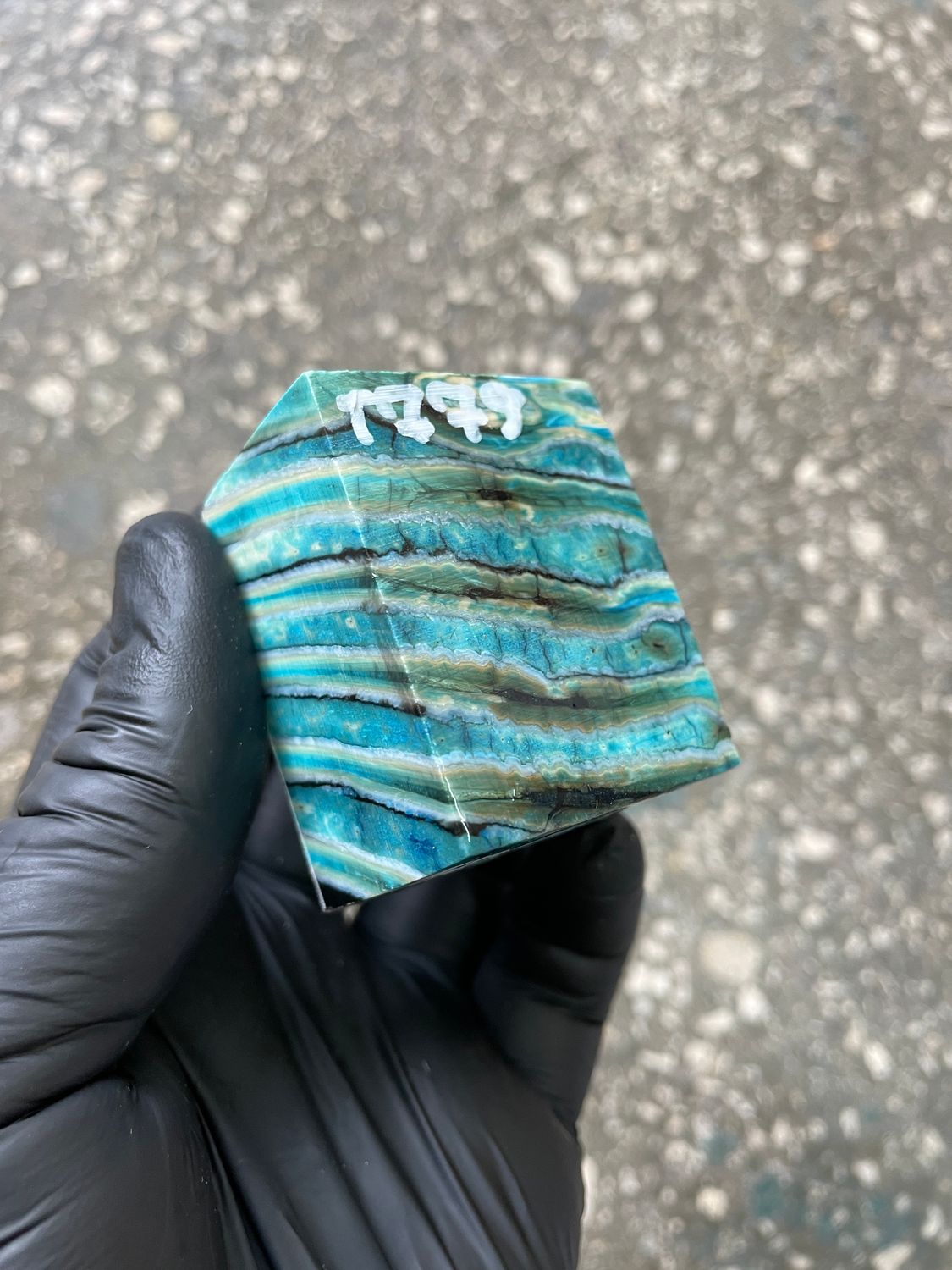 mammoth tooth stabilized spacer block for knife handle T779