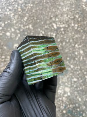 woolly mammoth tooth spacer block stabilized knifemaking material