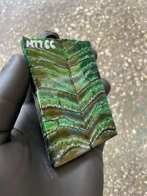Mammoth Tooth Knife Scale Stabilized Pair for Pocket Knife 3.66-1.33-0.27 inch MTT66