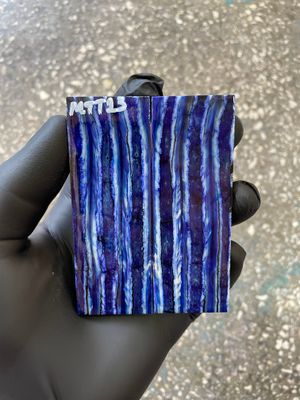 Mammoth Tooth Knife Scale Stabilized Pair for Pocket Knife 3.66-1.33-0.27 inch MTT23