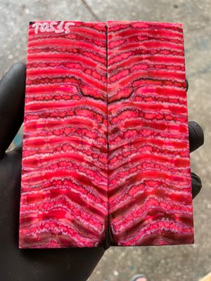 mammoth tooth stabilized knife handle scales pair TOS15