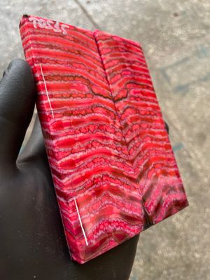 woolly mammoth tooth stabilized scales for knifemaking handle
