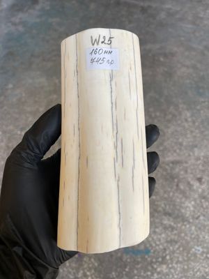 Walrus Tusk Block for Scrimshaw Carving Knife Handle Material 1.64 lb W25