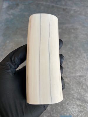 Walrus Tusk Block for Scrimshaw Carving Knife Handle Material 0.76 lb W27