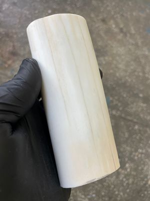 Walrus Tusk Block for Scrimshaw Carving Knife Handle Material 1.10 lb W32