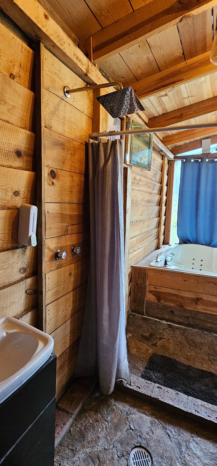 Cabaña el Álamito con Jacuzzi