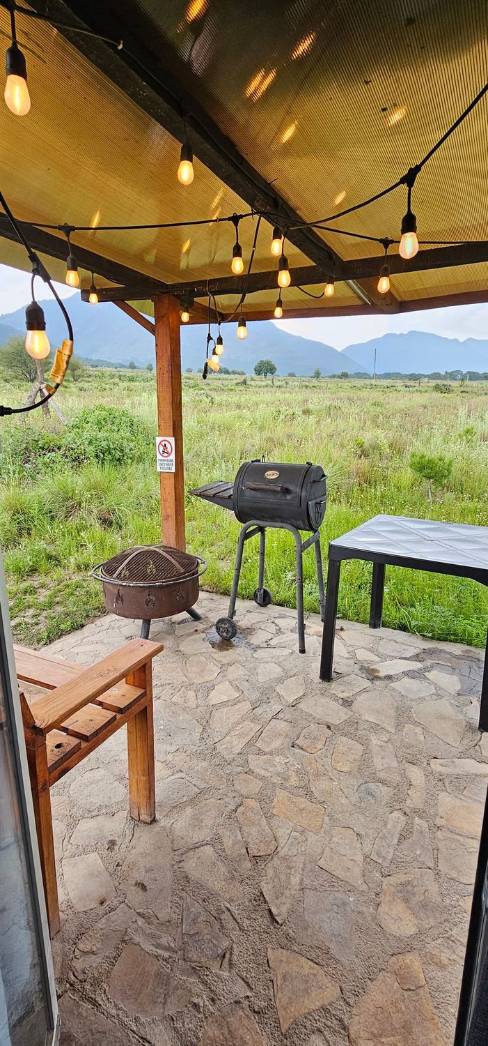 Cabaña el Álamito con Jacuzzi