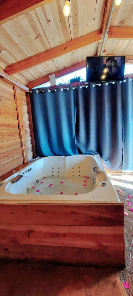 Cabaña el Álamito con Jacuzzi