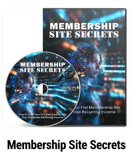 Membership Site Secrets Videos Pack