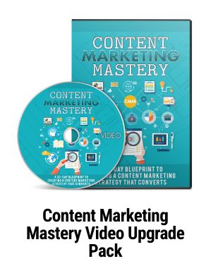 Content Marketing Mastery Videos Upgrade Pack