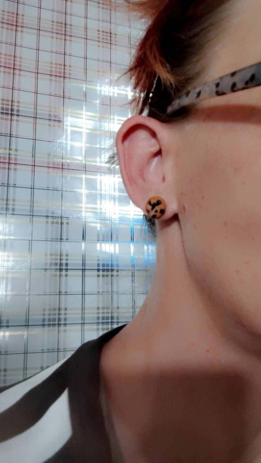 Miniature Chocolate Chip Cookie Stud