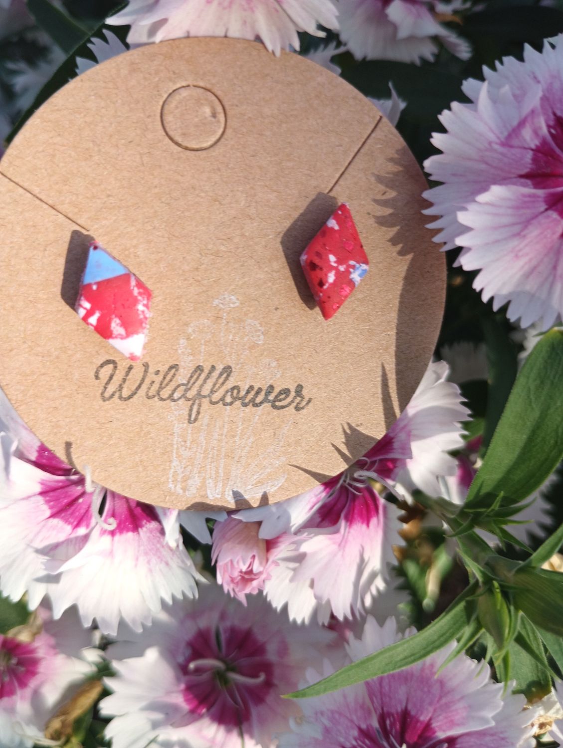 American Bandana Diamond Studs