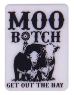 &quot;Moo Bitch Get out the Way&quot; Beaded Pen