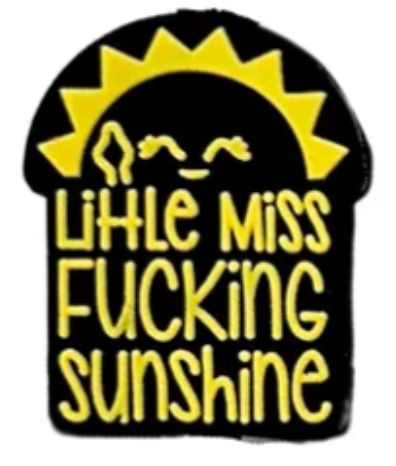&quot;Little Miss Fucking Sunshine&quot; Beaded Pen