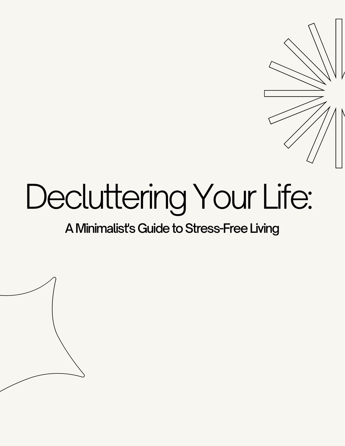 The Clutter Cure: Guide to Reclaim Your Space and Your Sanity