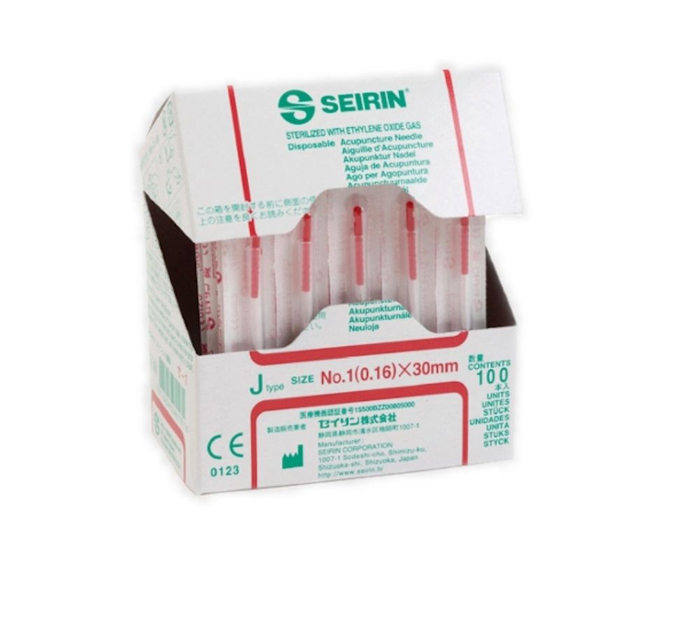 Seirin Needle 0.16x30 J Type (price incl. VAT)