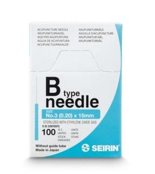 Seirin Needle 0.20x15 B Type (price incl. VAT)