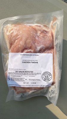 Chicken Thighs 1# (boneless, Skinless)