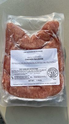 Chicken Sausage 1# (Maple Flavored)