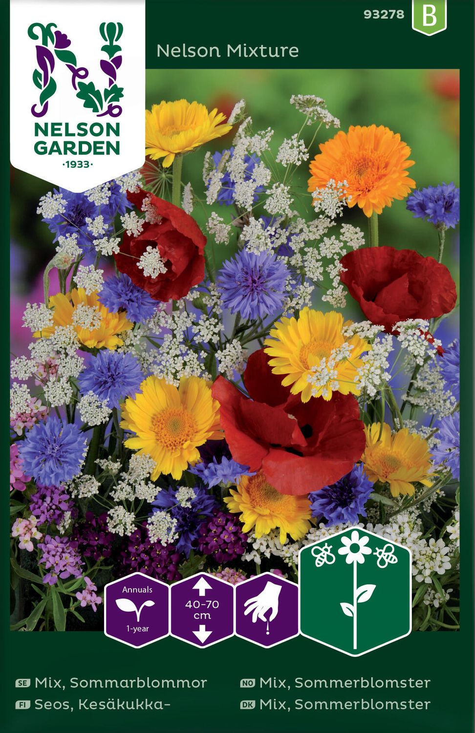 Mix Sommerblomster - Nelson Mixture