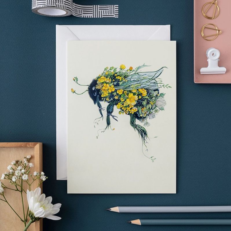 Kunstkort fra The DM Collection, illustrert av Daniel Mackie