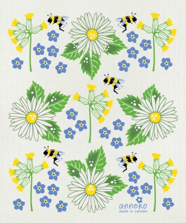 Sommerblomster og bier
