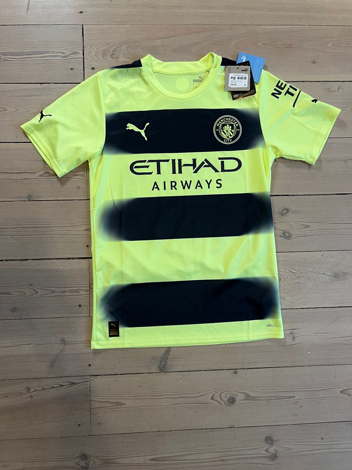 Bernardo Silva  Manchester city 3. Trøje 2022/23 Small