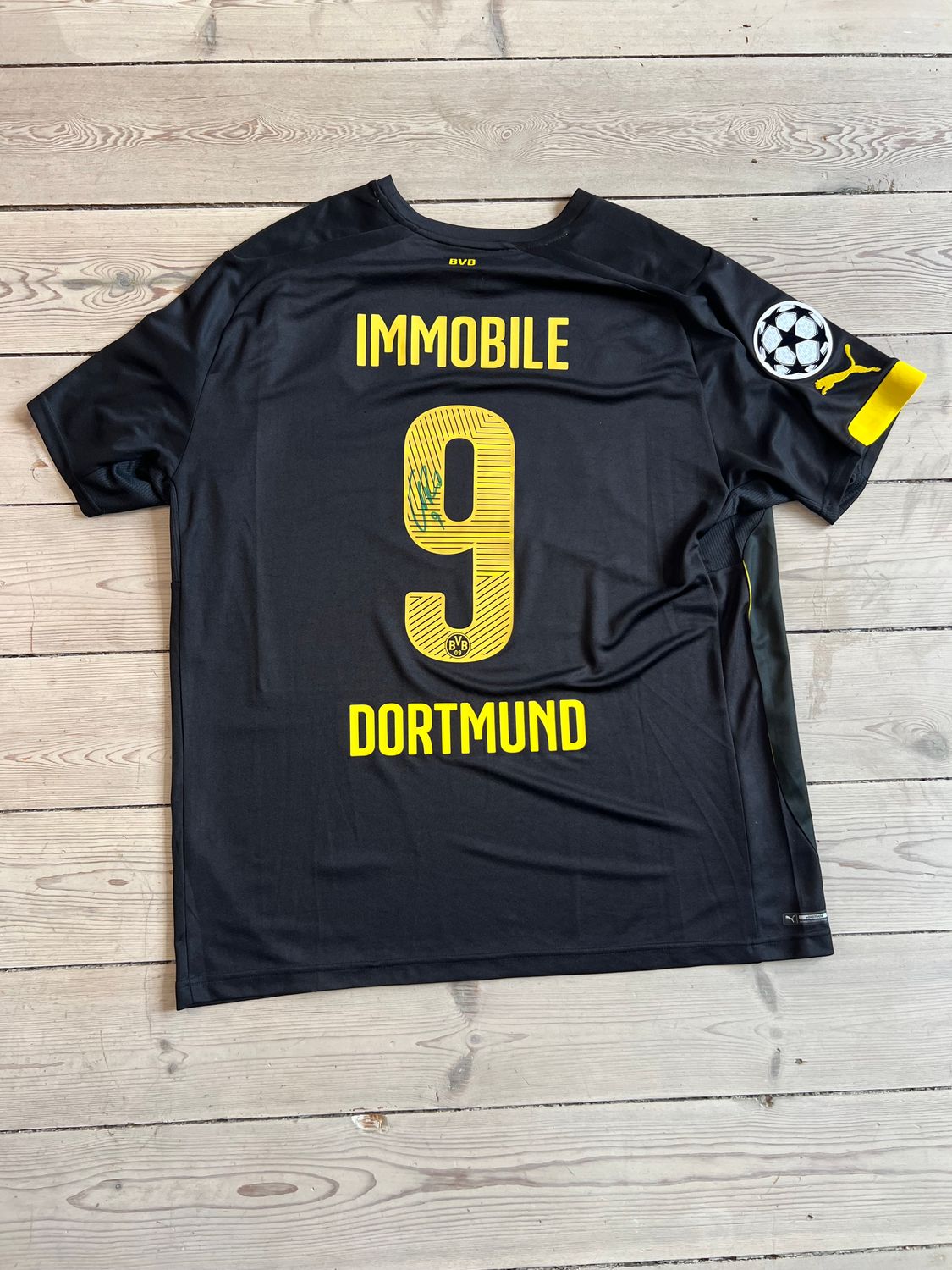 Ciro Immobile signeret Dortmund udebanetrøje 2015/16 XL