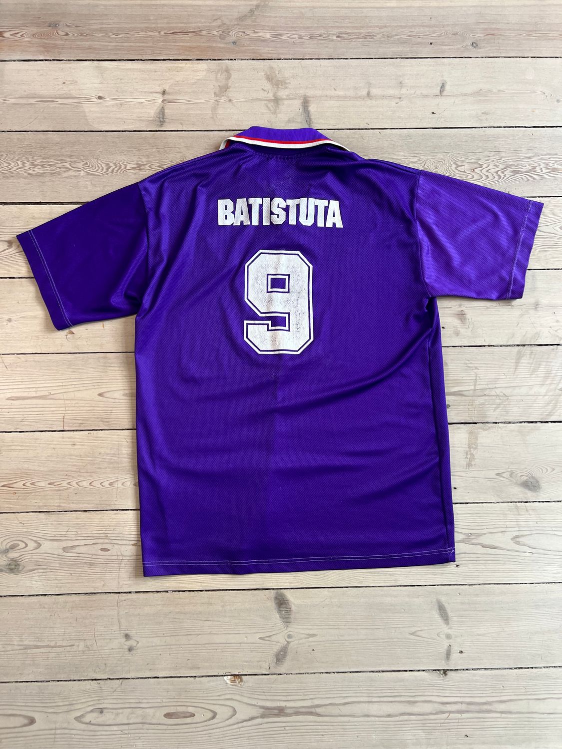 Gabriel Batistuta ​Fiorentina hjemmebanetrøje 1995/96 Large