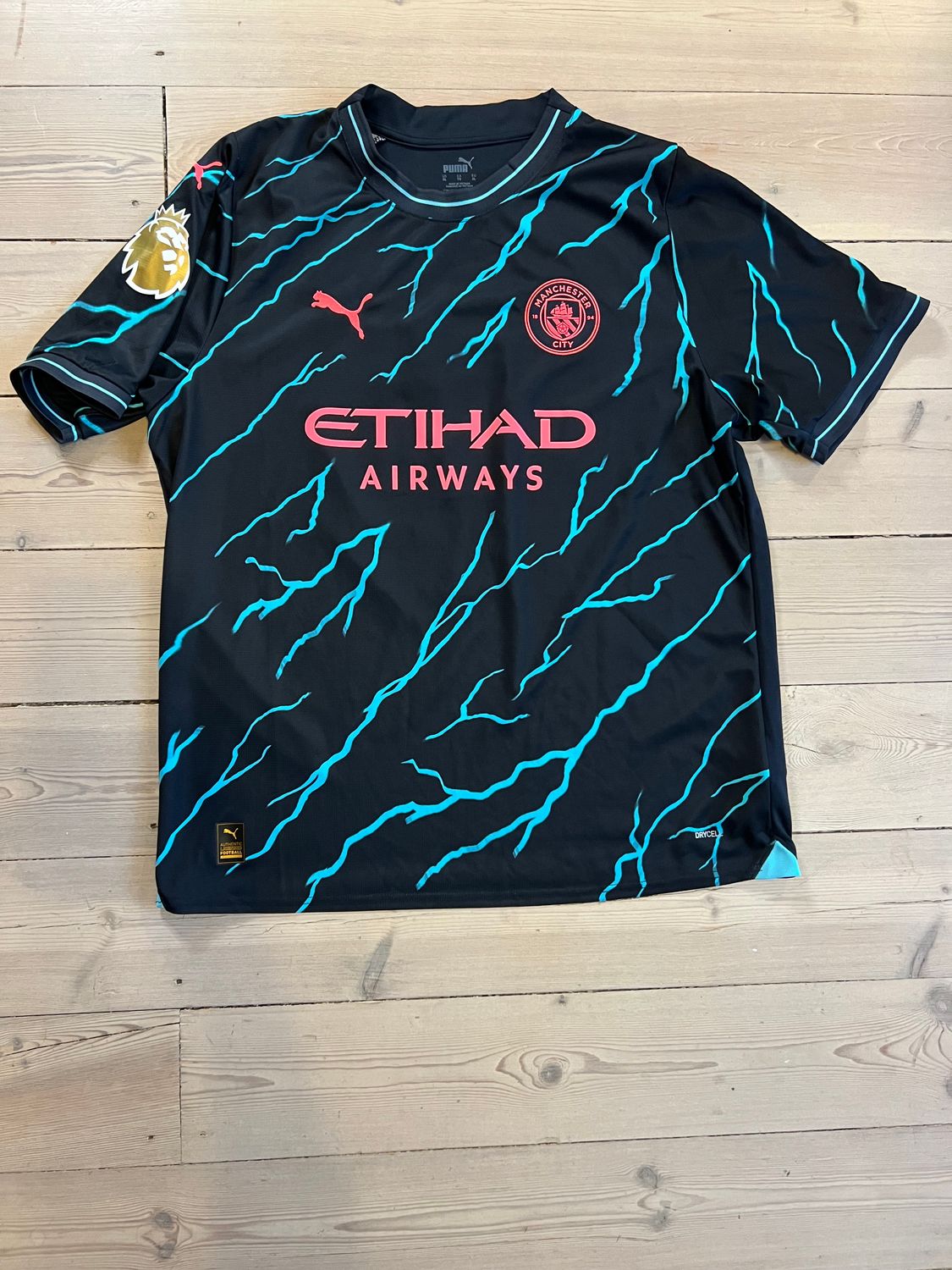 Julián Alvarez - Manchester city 3. Trøje 2023/24 - XL