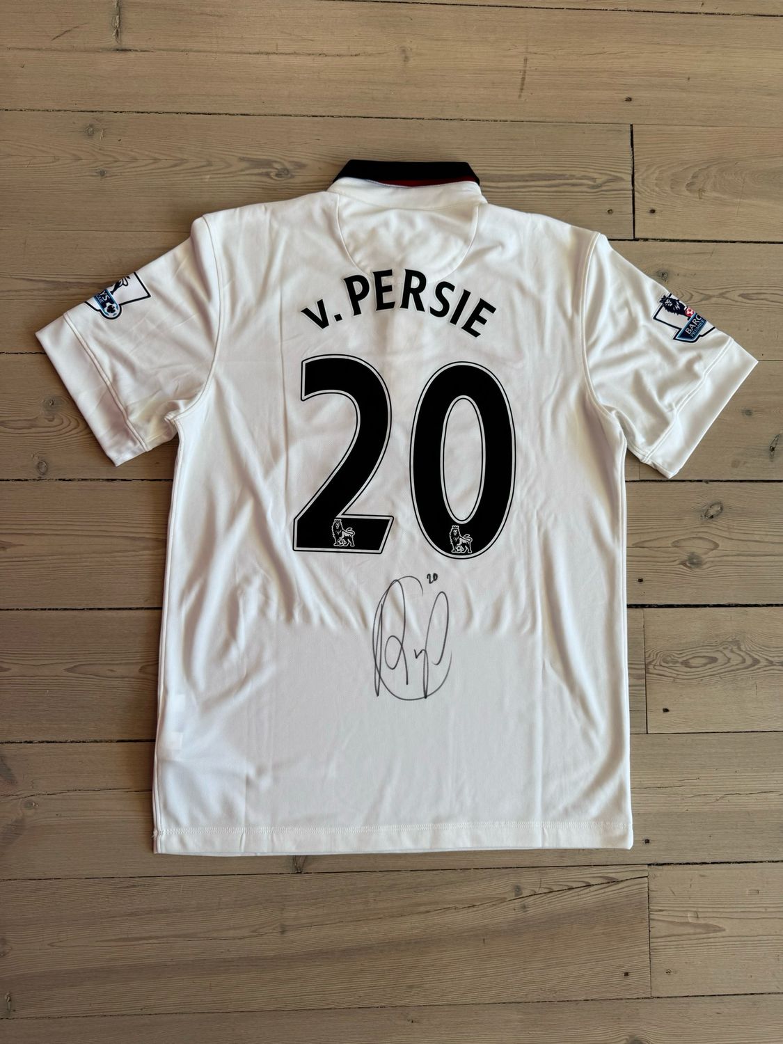 ​Signeret Robin Van Persie Manchester United udebane 2014/15 Medium