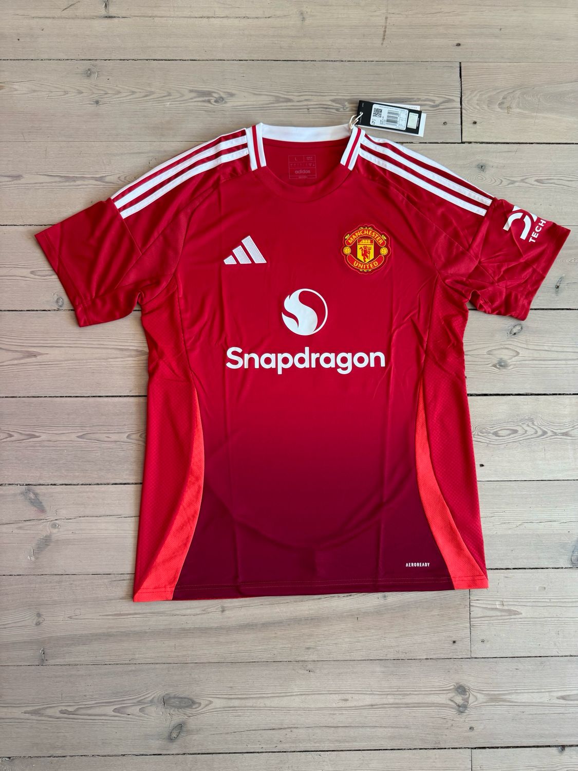 Signeret Manuel Ugarte​ Manchester United hjemmebane 2024/25 Large