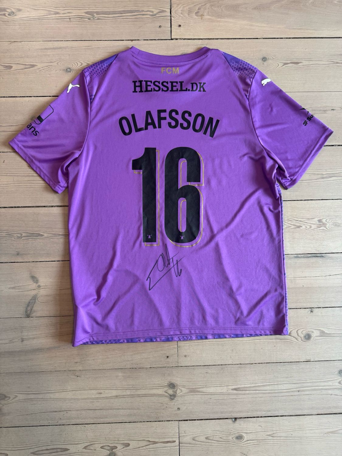 ​Matchworn Elias Rafn Olafsson FC Midtjylland Målmandstrøje 2025/26 XL