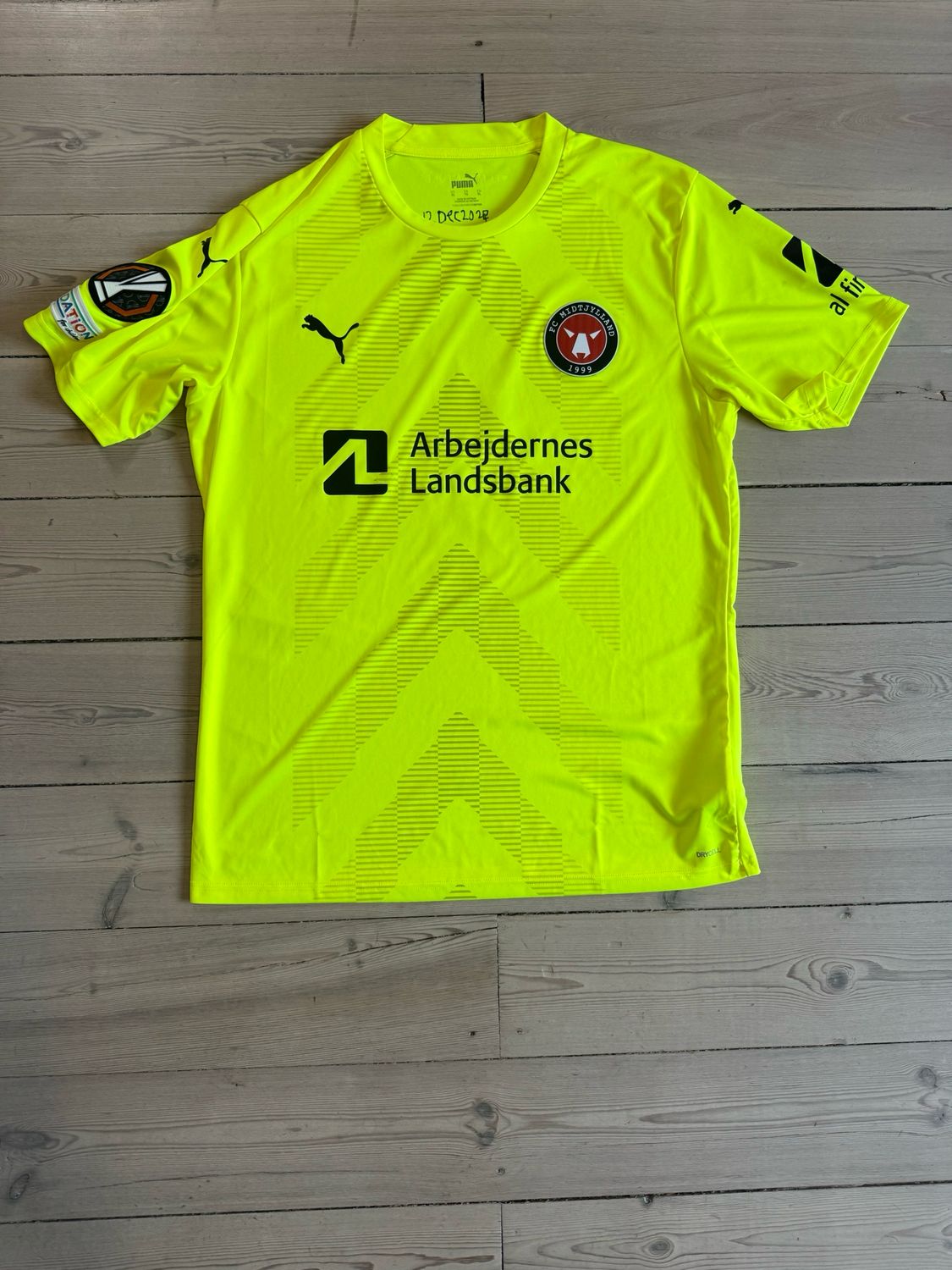 ​Matchworn Jonas lössl Fc midtjylland Målmandstrøje 2024/25 XL