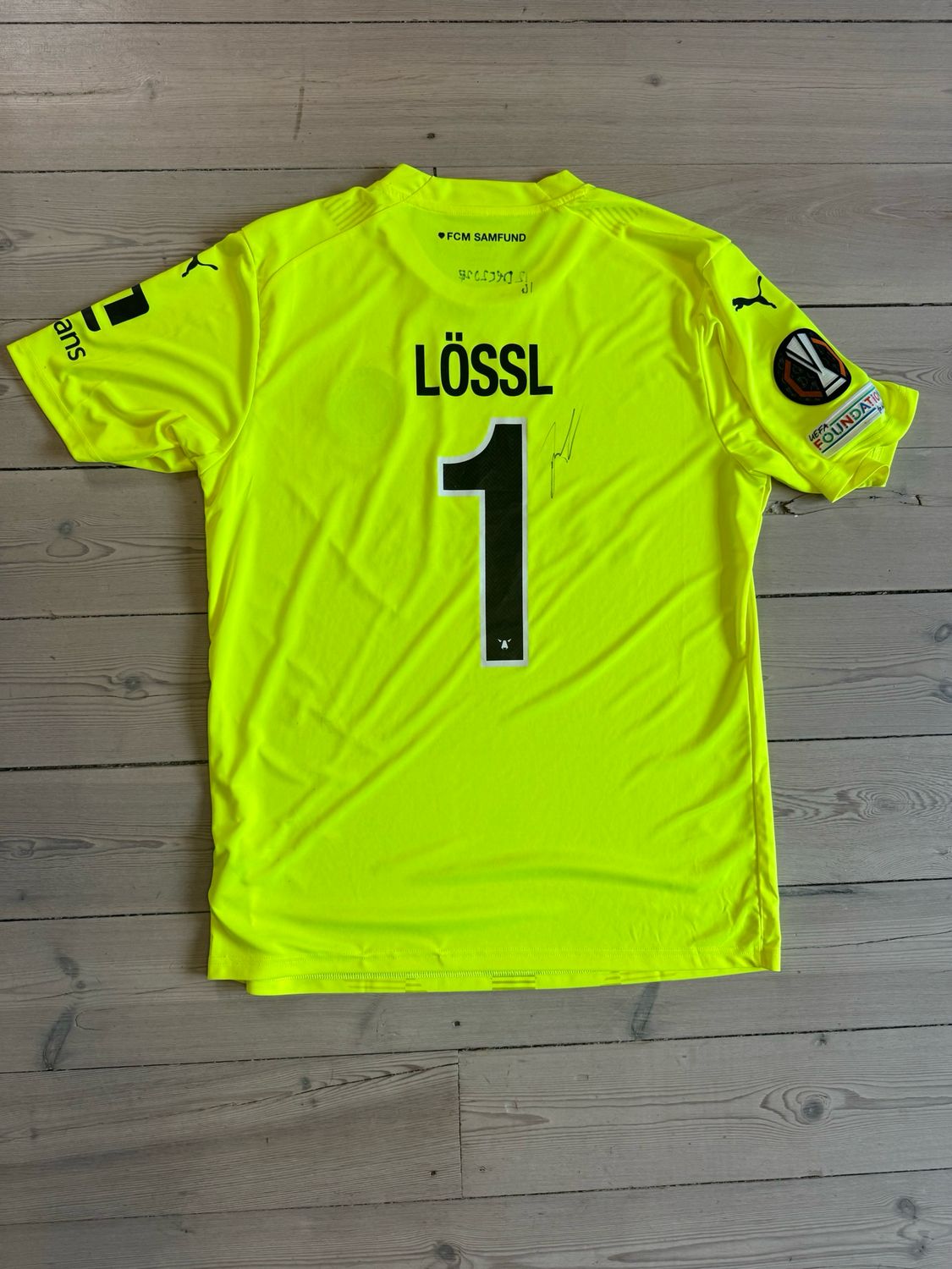 ​Matchworn Jonas lössl Fc midtjylland Målmandstrøje 2024/25 XL