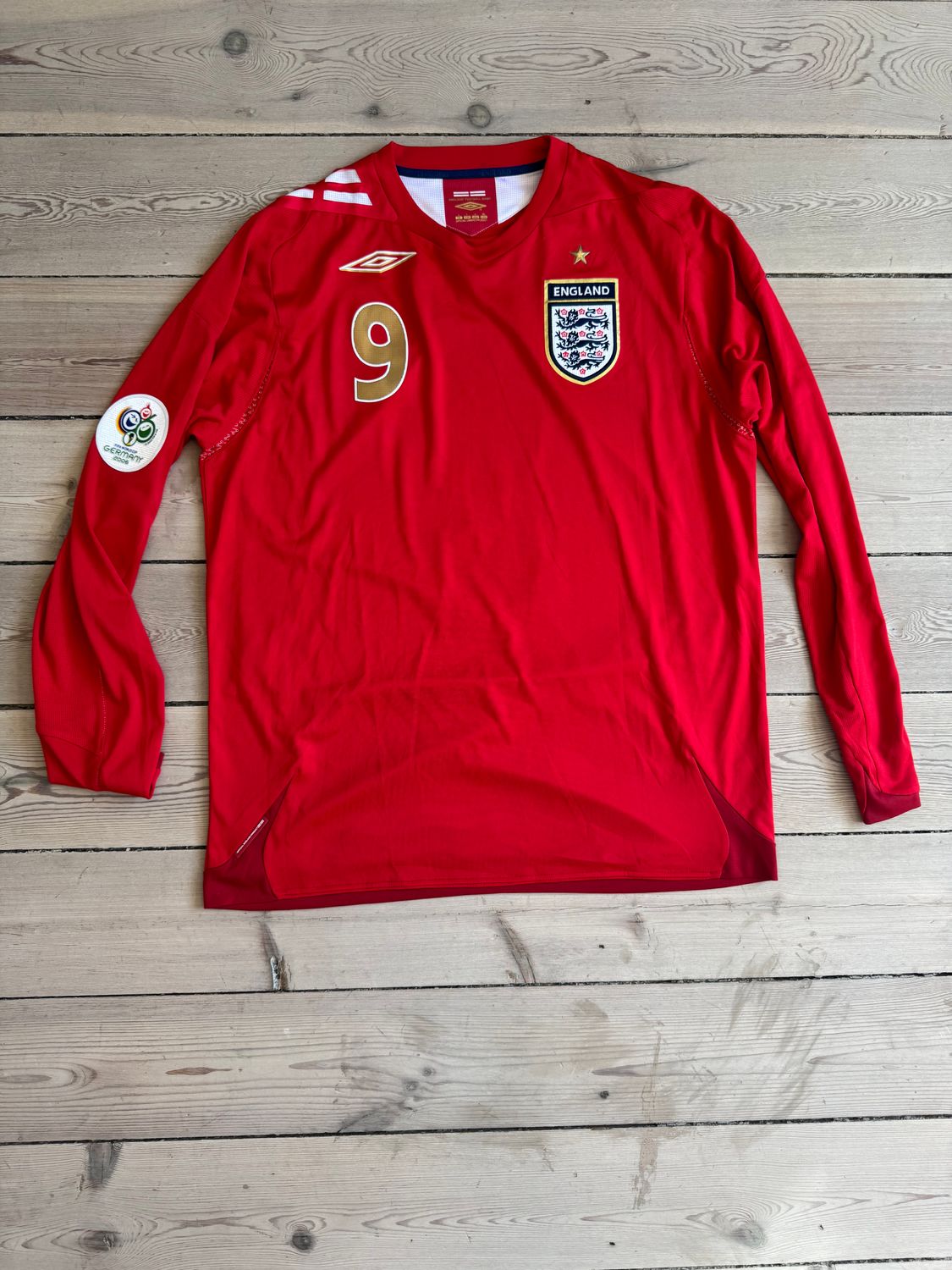 Wayne Rooney​ - ​England udebane 2006/08 - Large