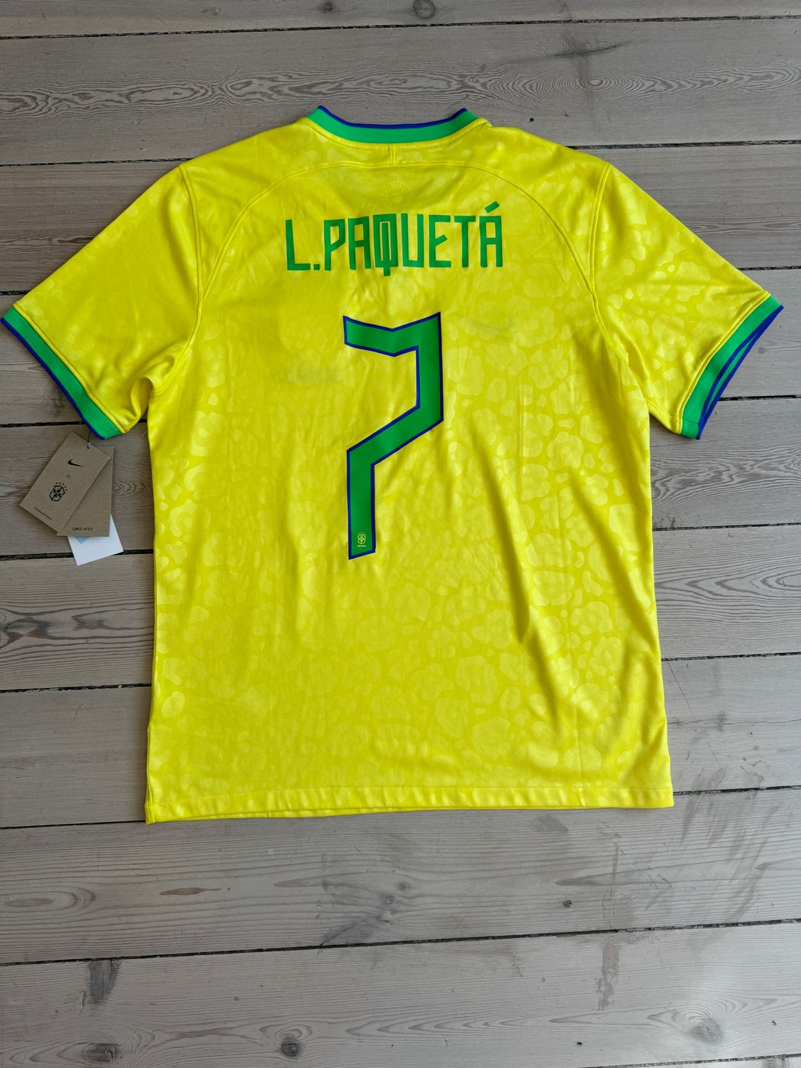 Lucas Paquetá - ​Brasilien hjemmebane 2022/23 - Large