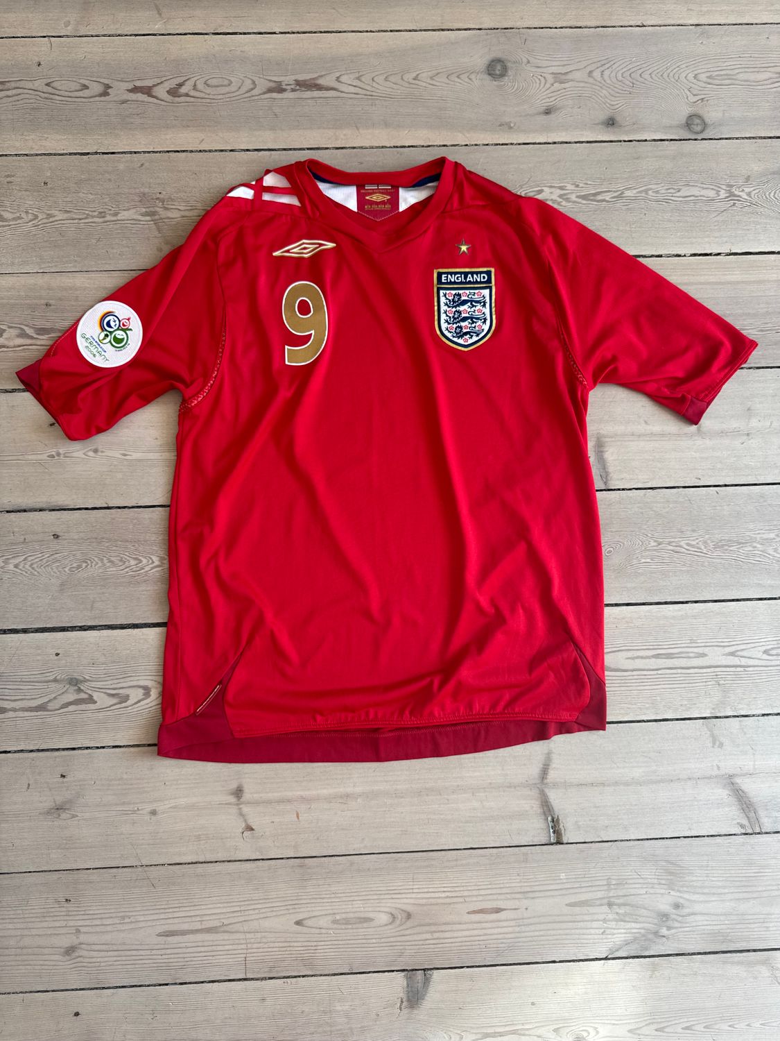 ​Wayne Rooney - England udebane 2006/08 - Large