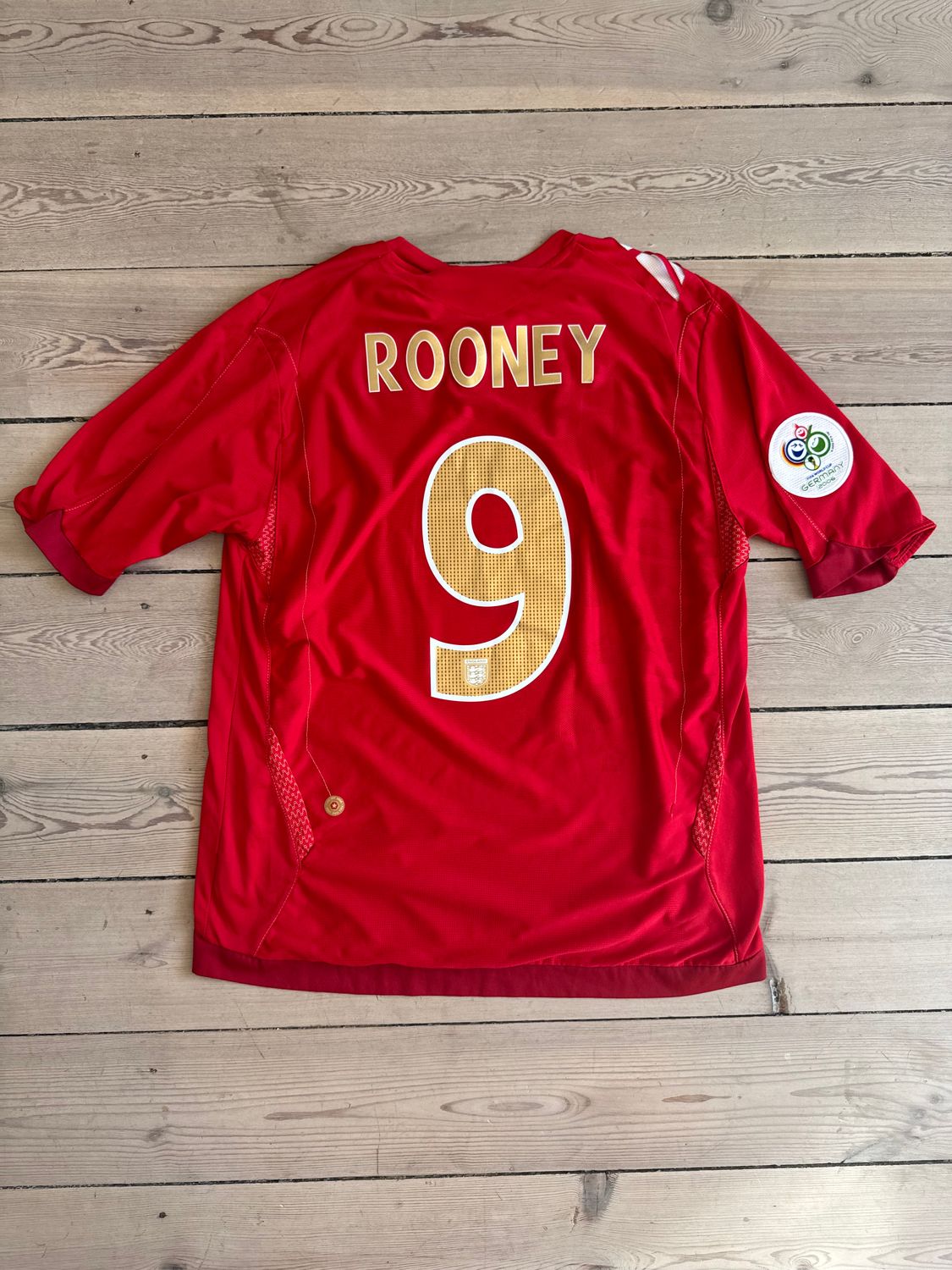 ​Wayne Rooney - England udebane 2006/08 - Large