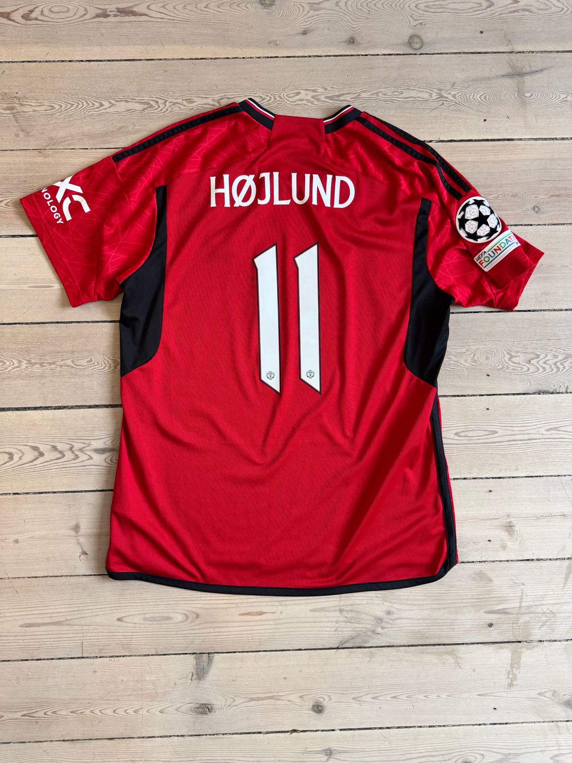 ​Rasmus Højlund - Manchester United Hjemmebane 2023/24 - XL