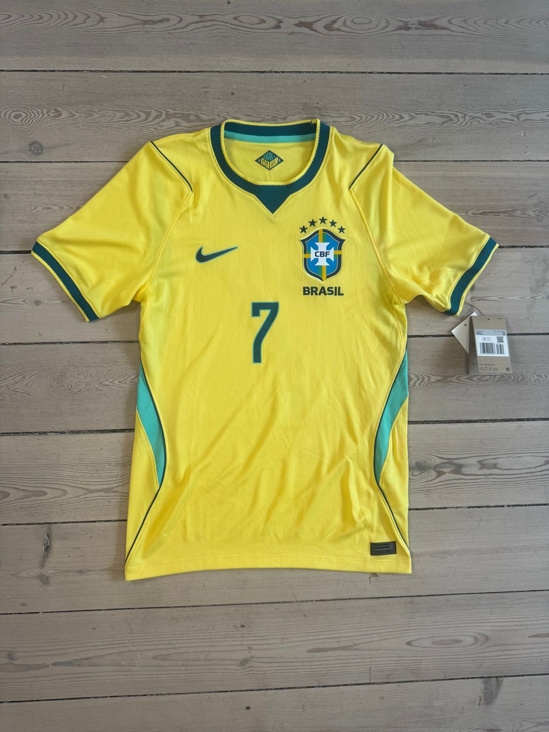 Vinícius Júnior - Brasilien Hjemmebane VM 2026 - XS