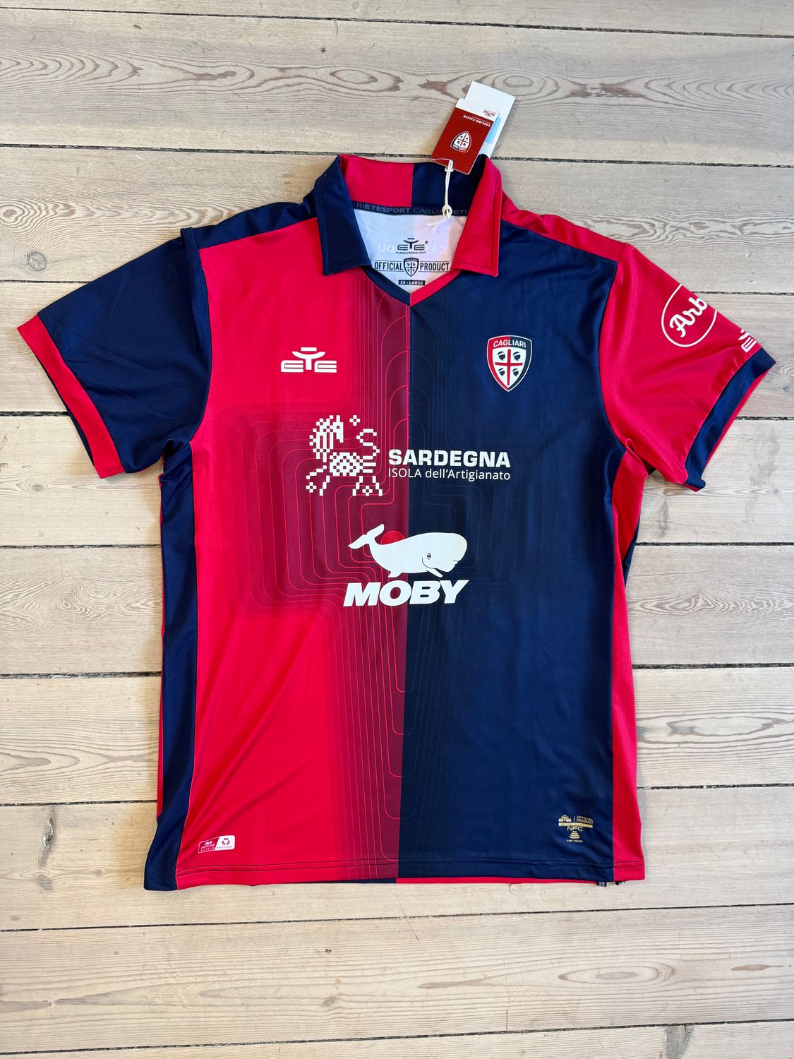 ​Leonardo Pavoletti - Cagliari Calcio Hjemmebane 2023/24 - XXL